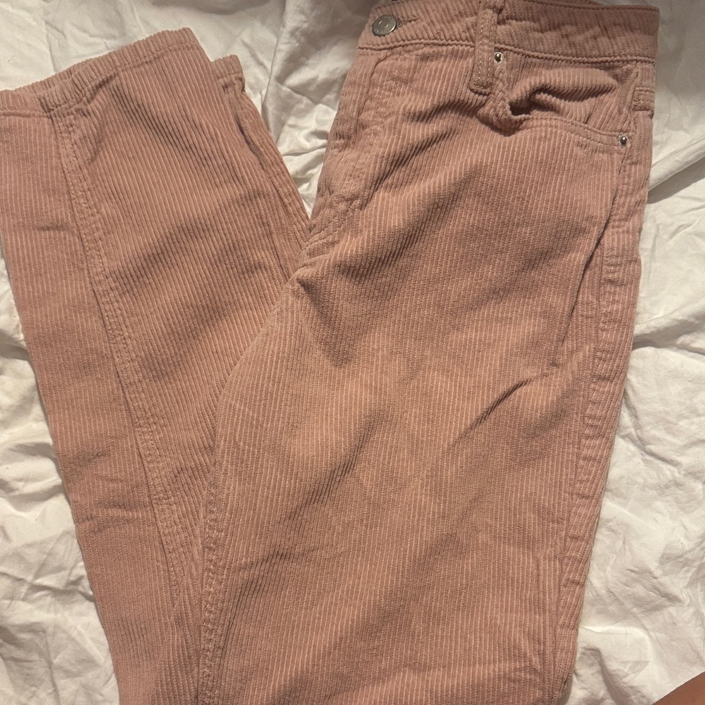 BDG Women's Blush Corduroy Straight Leg Jeans